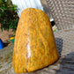 707 gram Polished Indonesia Yellow Fragrance Amber for Healing FK2