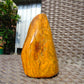 707 gram Polished Indonesia Yellow Fragrance Amber for Healing FK2