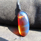 8 gr Pendant 40x17x18 mm Indonesian blue Amber for Healing PBY108