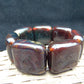 113 gr 7 Square Beads Bangle Indonesian Amber for Healing 26BE22