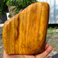 731 gram Polished Indonesia Yellow Fragrance Amber for Healing FK9