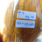 731 gram Polished Indonesia Yellow Fragrance Amber for Healing FK9