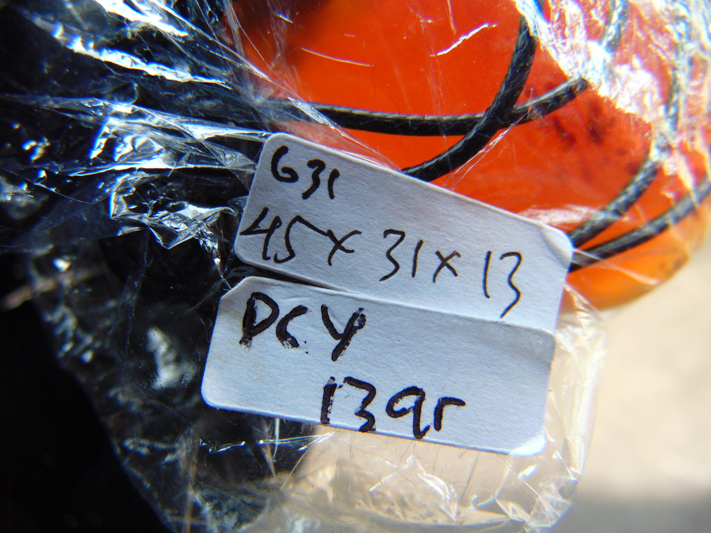 13 gr Pendant Indonesian Blue Amber for Healing PCY631