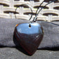 8 gr Heart Pendant Indonesian Amber for Healing 25Y382
