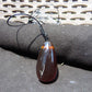 13 gr Teardrop Pendant 44x23 mm Indonesian Amber for Healing Y10