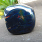 213 gr Polished Stone 66x65x65 Indonesian Blue Amber for Healing 25A180