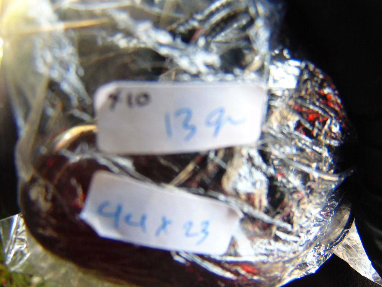 13 gr Teardrop Pendant 44x23 mm Indonesian Amber for Healing Y10