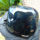 213 gr Polished Stone 66x65x65 Indonesian Blue Amber for Healing 25A180