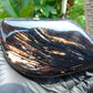 351 gr Polished Stone 121x72x77 Indonesian Blue Amber for Healing 25Y97