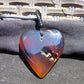 15 gr Heart Pendant Indonesian Amber for Healing 25Y379