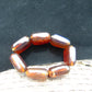 116 gr 7 Square Beads Bangle Indonesian Amber for Healing 26BE16