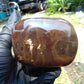 274 gram polished stone 84X66X68 Indonesian Amber for Healing 25N71