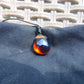 3 gram Pendant Indonesian Blue Red Amber for Healing 25Y373