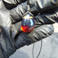 3 gram Pendant Indonesian Blue Red Amber for Healing 25Y373
