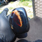 338 gr Polished Stone Indonesian Blue Amber for Healing 25A175
