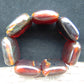 100 gr 7 Square Beads Bangle Indonesian Amber for Healing 26BE8