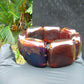 100 gr 7 Square Beads Bangle Indonesian Amber for Healing 26BE8