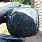 324 gr Polished Stone 83x77x66 Indonesian Blue Amber for Healing 25Y135