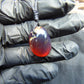 5 gram Pendant Indonesian Blue Red Amber for Healing 25Y348