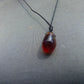 5 gram Pendant Indonesian Blue Red Amber for Healing 25Y348