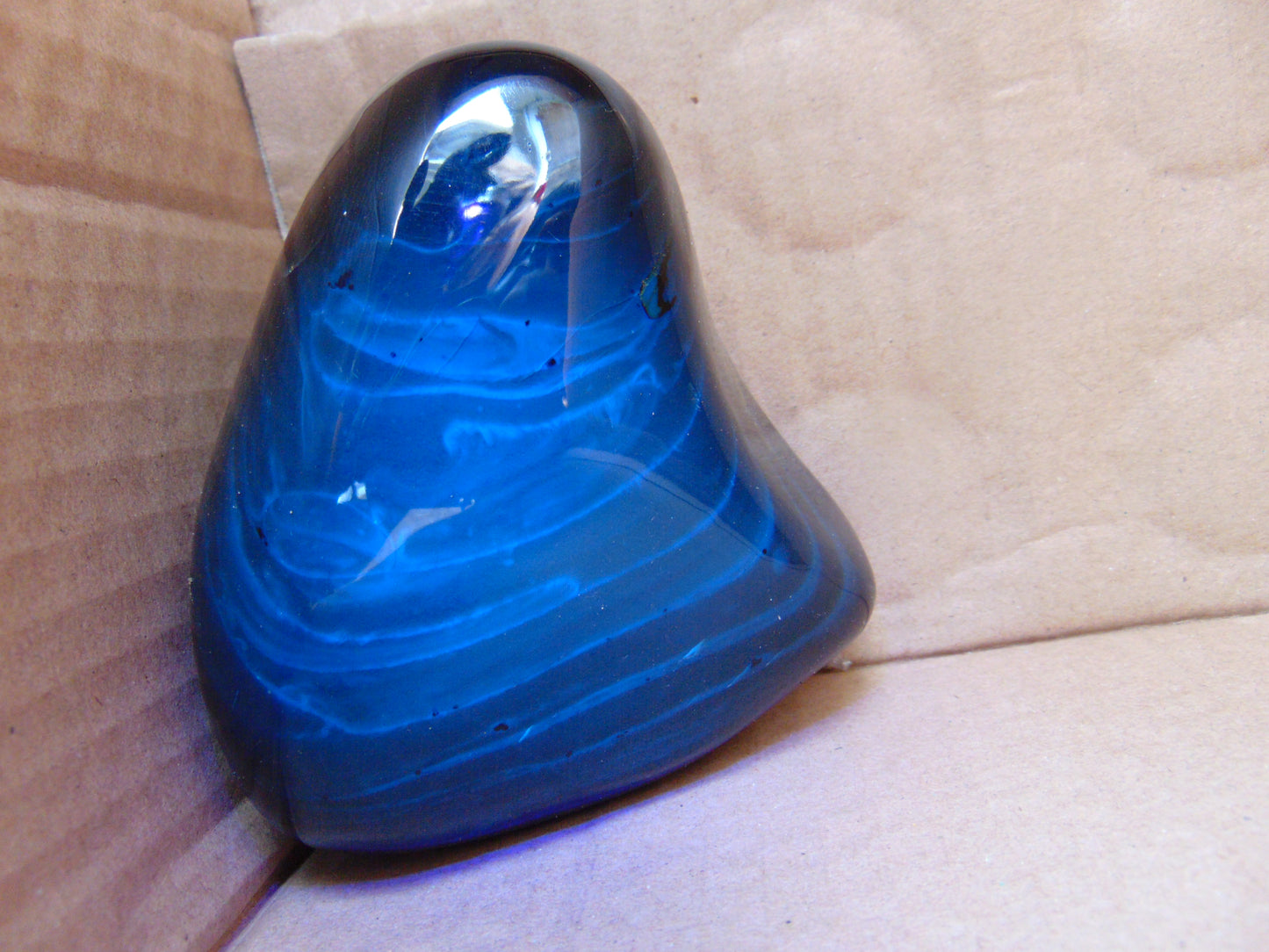 295 gram polished stone Indonesian Dark Green Amber for Healing 25N135