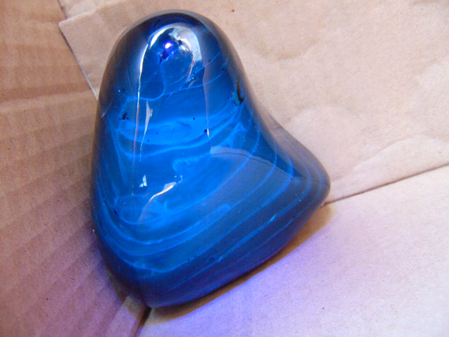 295 gram polished stone Indonesian Dark Green Amber for Healing 25N135