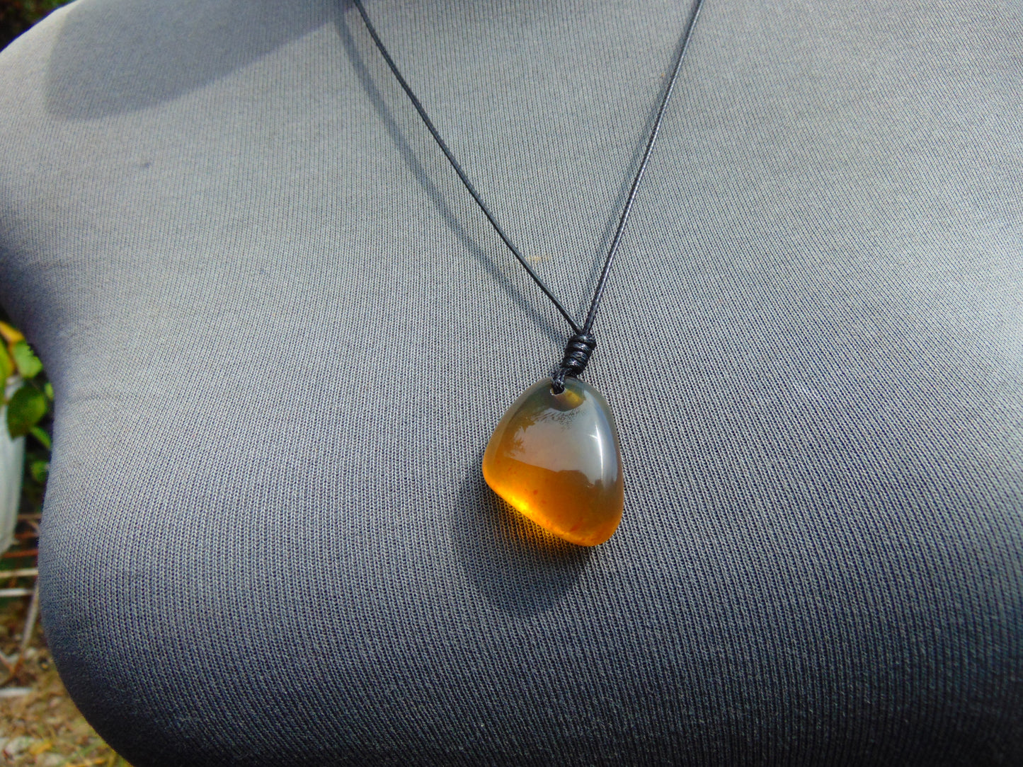 5 gram Pendant Indonesian Blue Amber for Healing 26A159
