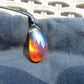 4 gram Pendant Indonesian CrystalBlue Amber for Healing 25Y353