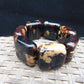 118 gr 7 Square Beads Bangle Indonesian Amber for Healing 26BE1
