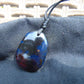 6 gram Pendant Indonesian Blue Red Amber for Healing 25Y352