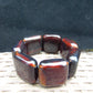 107 gr 7 Square Beads Bangle Indonesian Amber for Healing 26BE18