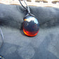 6 gram Pendant Indonesian Crystal Blue Red Amber for Healing 26A126