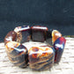 120 gr 7 Square Beads Bangle Indonesian Amber for Healing 26BE3
