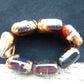 120 gr 7 Square Beads Bangle Indonesian Amber for Healing 26BE3