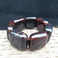 112 gr 7 Square Beads Bangle Indonesian Amber for Healing 26BE2