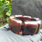 112 gr 7 Square Beads Bangle Indonesian Amber for Healing 26BE2