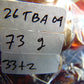 73 gr Tasbih Mesbah Rosary 33+2 Beads  Indonesian Blue Red White Amber for Healing 26TBA04