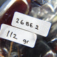 112 gr 7 Square Beads Bangle Indonesian Amber for Healing 26BE2