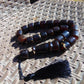 98 gr Komboloi Rosary 23 Beads Indonesian Dark Red Amber for Healing 26COA04