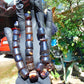 98 gr Komboloi Rosary 23 Beads Indonesian Dark Red Amber for Healing 26COA04