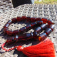 57 gr Komboloi Rosary 23 Beads Indonesian Cherry Red Amber for Healing 26COA07