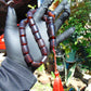 57 gr Komboloi Rosary 23 Beads Indonesian Cherry Red Amber for Healing 26COA07