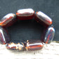 110 gr 7 Square Beads Bangle Indonesian Amber for Healing 26BE20