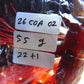55 gr Komboloi Rosary 23 Beads Indonesian Cherry Red Amber for Healing 26COA02