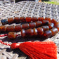 54 gr Komboloi Rosary 23 Beads Indonesian Red Amber for Healing 26COA03