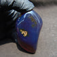 107 gr Polished Stone 86x52x49 Indonesian Blue Amber for Healing 25N138