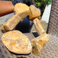 1167 gr Big Necklace Indonesian Yellow Amber for Healing NE1