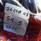 54 gr Komboloi Rosary 23 Beads Indonesian Red Amber for Healing 26COA03