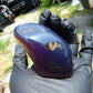 107 gr Polished Stone 86x52x49 Indonesian Blue Amber for Healing 25N138