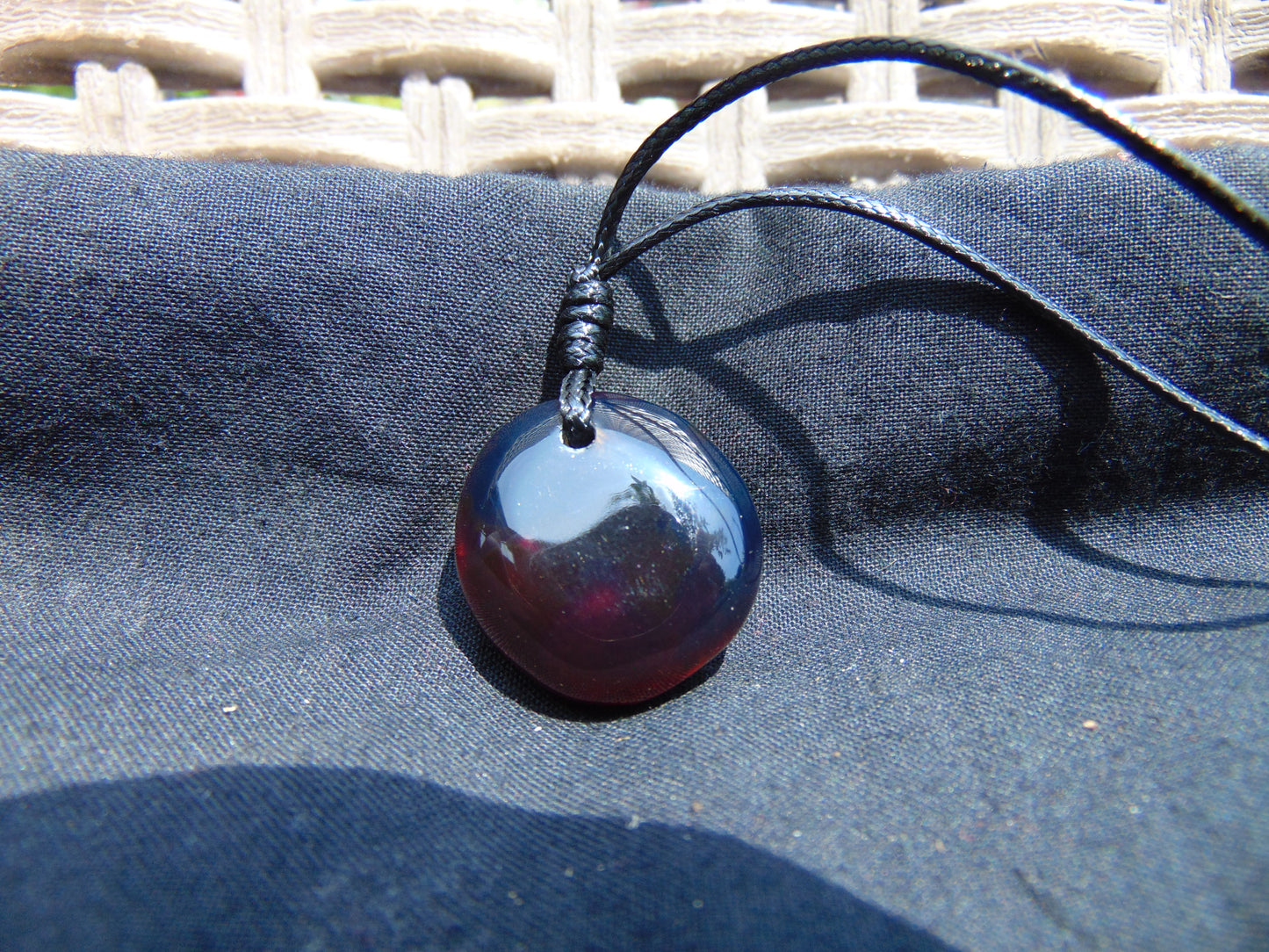 3 gram Pendant Indonesian Red Amber for Healing 26A151